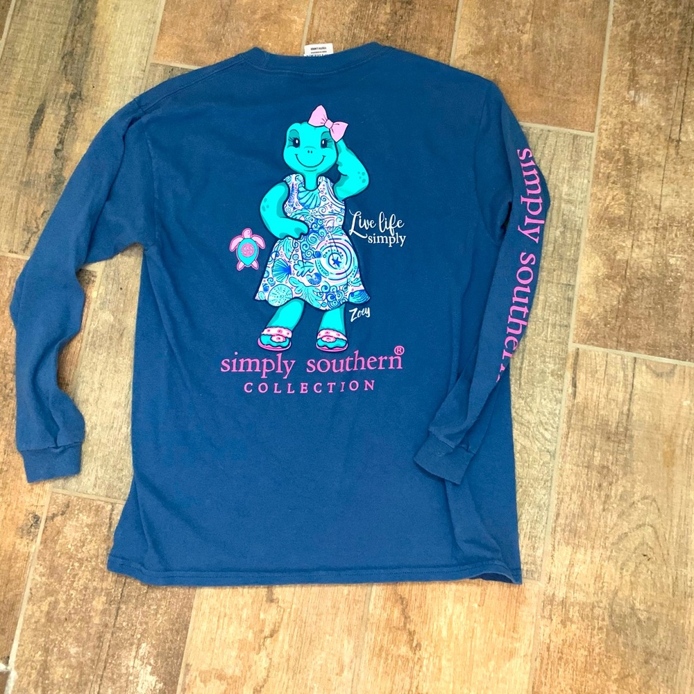 Simply Southern Long Sleeve T YL